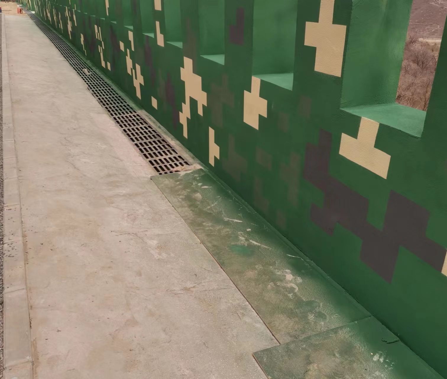 儋州围墙迷彩喷涂,数迷彩漆