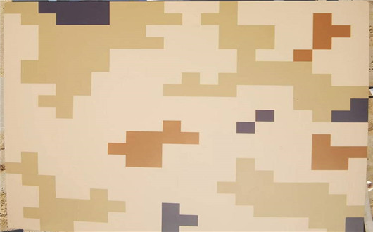 儋州荒漠迷彩漆喷涂